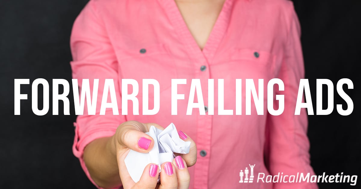 how to fail forward with facebook ads